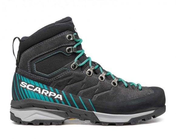Scarpa Damenschuhe Mescalito TRK GTX – Dunkelanthrazit/Tropical Green Scarpa Damenschuhe Mescalito TRK GTX – Dunkelanthrazit/Tropical Green