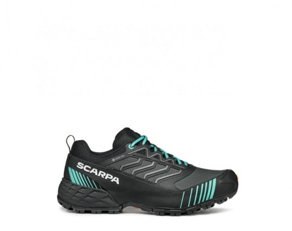 SCARPA Damenschuhe Ribelle Run XT GTX-Anthrazit/Türkis
