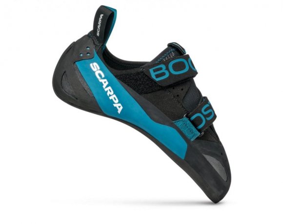 SCARPA BOOSTIC HERREN-Schwarz/Azurblau