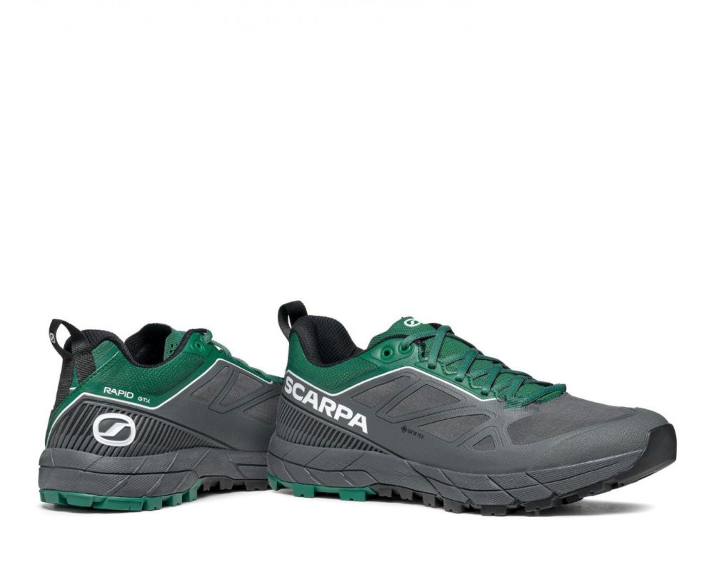 SCARPA STIEFEL HERRENRAPID GTX – Anthrazit/Alpengrün