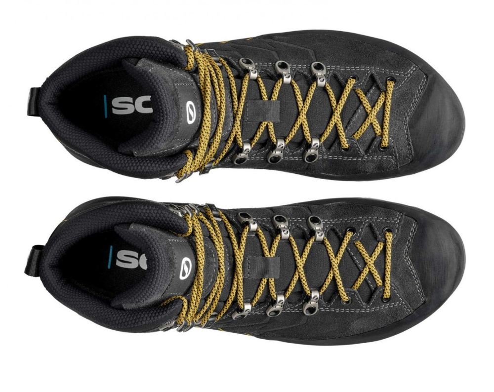 SCARPA Mescalito TRK GTX Herren-Dunkelanthrazit/Senfgelb
