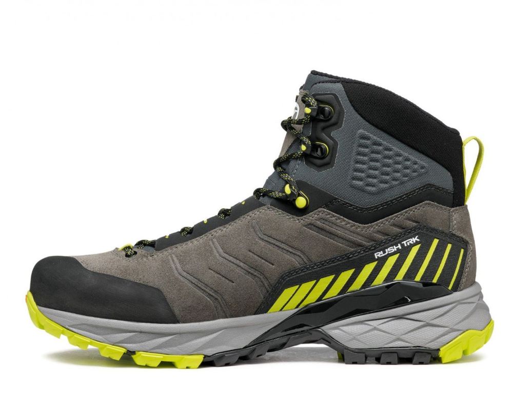 SCARPA RUSH TRK GTX, Herren, Titan/Limette