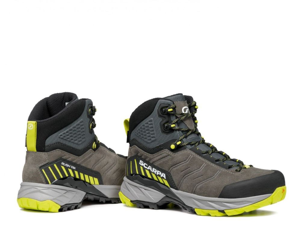 SCARPA RUSH TRK GTX, Herren, Titan/Limette