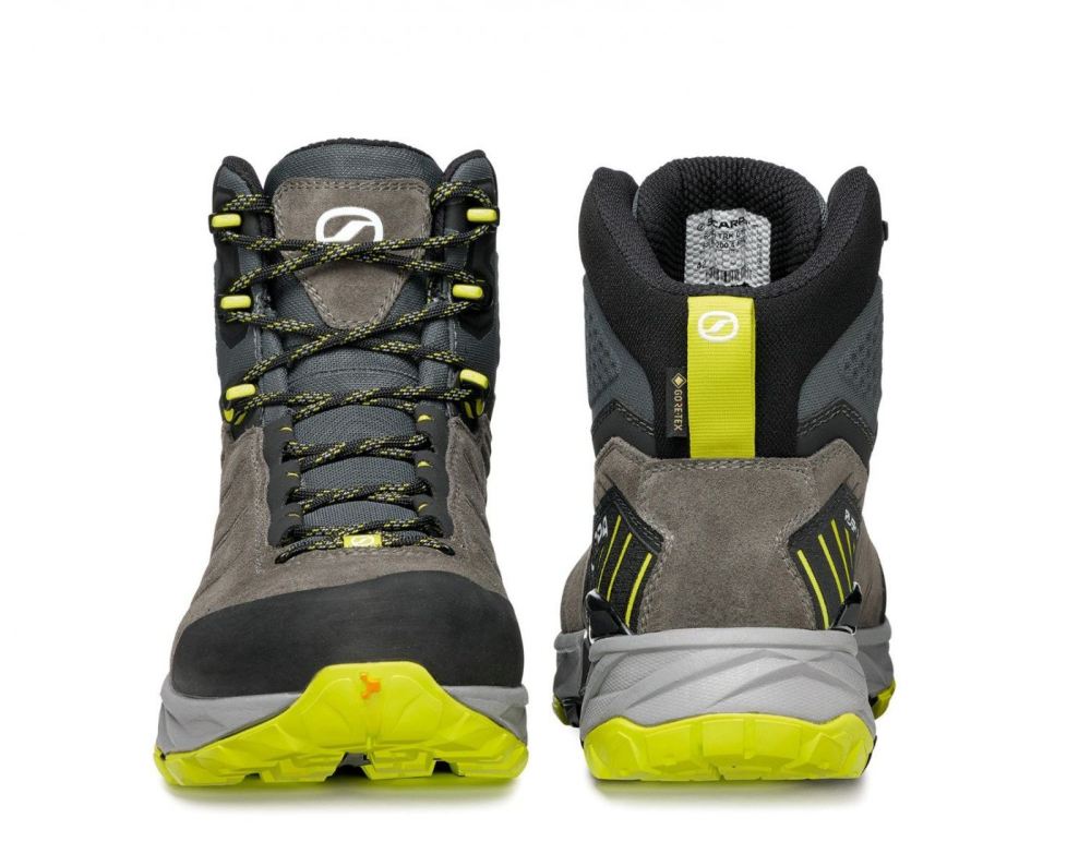 SCARPA RUSH TRK GTX, Herren, Titan/Limette