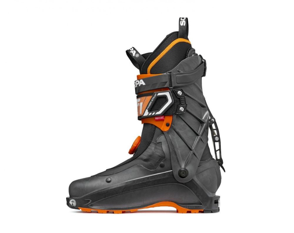 SCARPA Herrenschuhe F1 LT, Carbon/Orange
