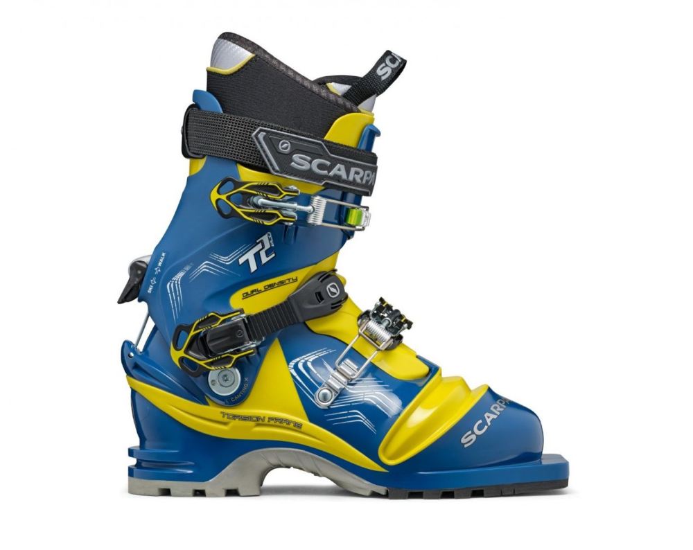 SCARPA Herrenschuhe T2 ECO, True Blue/Acid Green