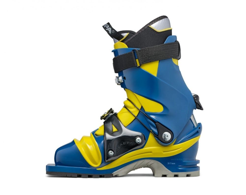 SCARPA Herrenschuhe T2 ECO, True Blue/Acid Green