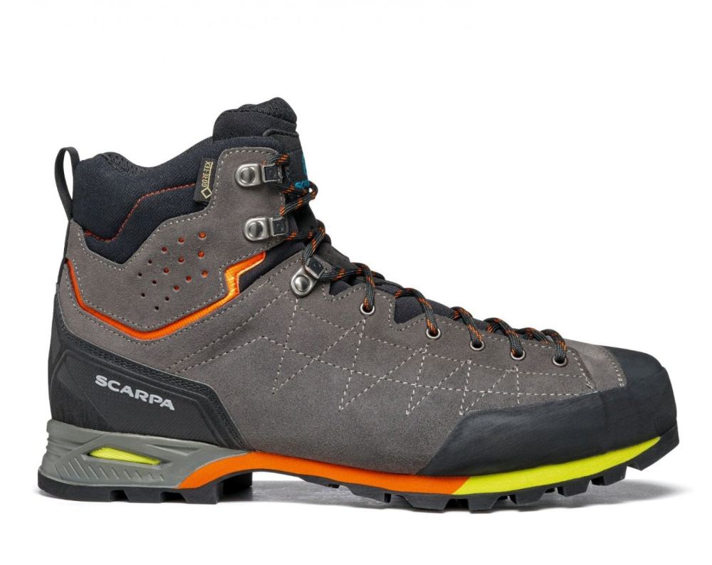 SCARPA Herrenschuhe Zodiac Plus GTX, Haifisch/Orange