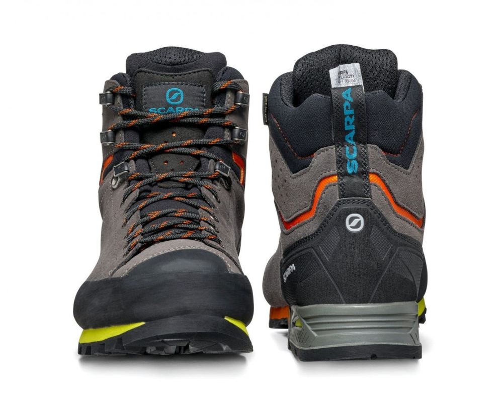 SCARPA Herrenschuhe Zodiac Plus GTX, Haifisch/Orange