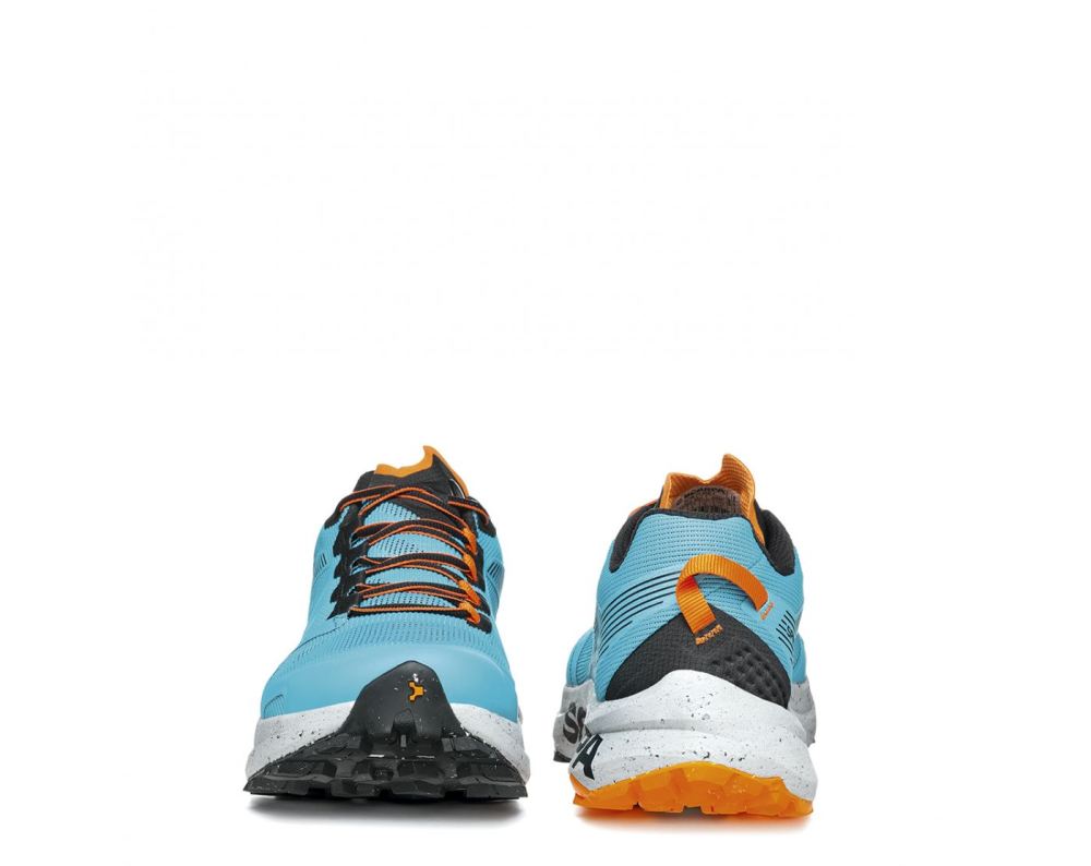 SCARPA Herrenschuhe Spin Planet – Azurblau/Schwarz