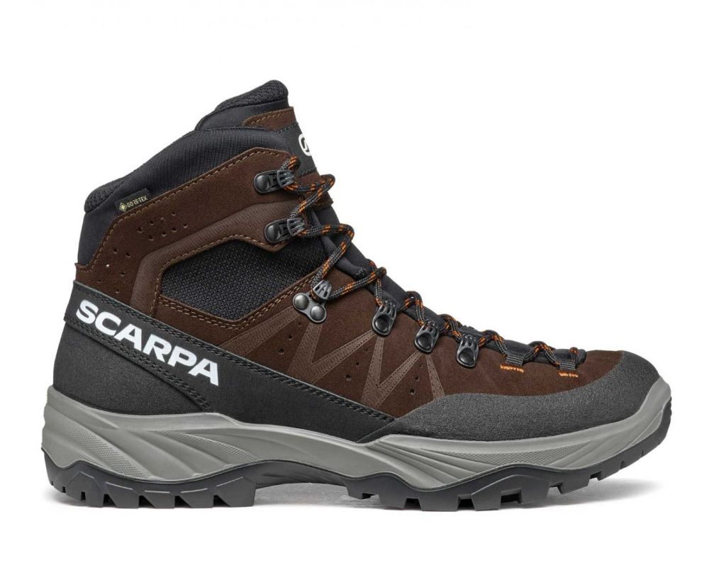 Scarpa Vento GTX, Herren, Schlamm/Orange