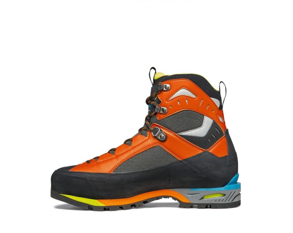 SCARPA Herrenschuhe Charmoz HD, Haifisch/Orange