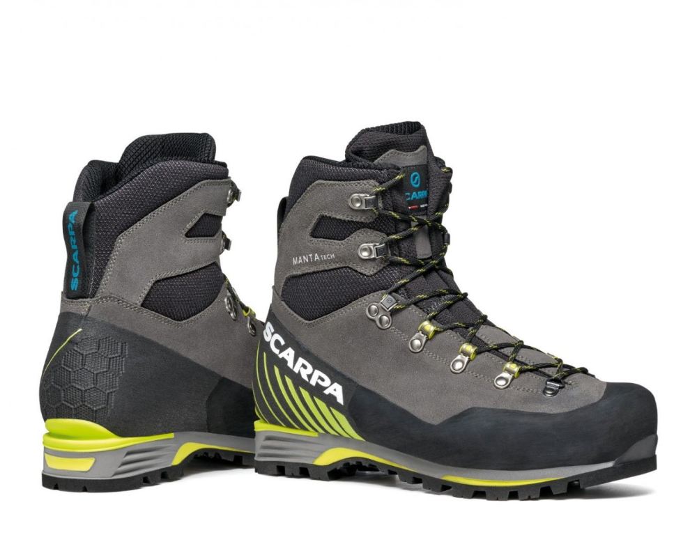 SCARPA Herren-Manta Tech GTX – Haifisch/Limette
