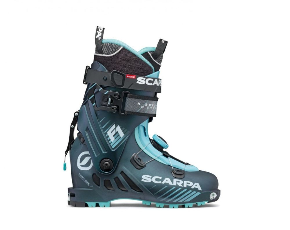 SCARPA F1, Damen, Anthrazit/Aqua