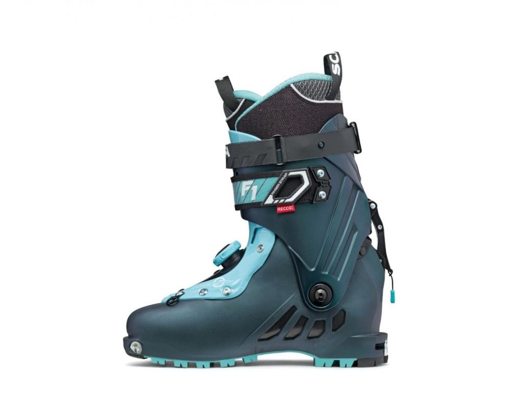 SCARPA F1, Damen, Anthrazit/Aqua