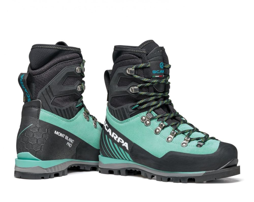 SCARPA STIEFEL DAMEN MONT BLANC PRO GTX - Grün Blau