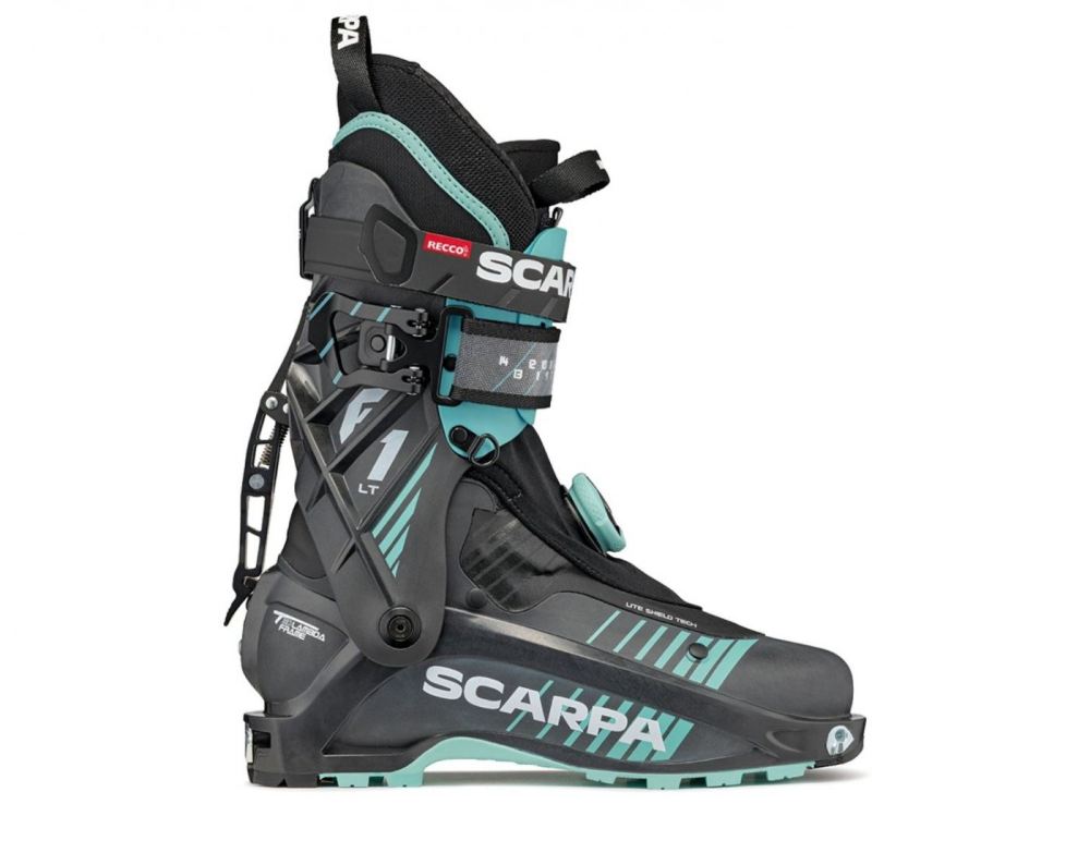 SCARPA STIEFEL DAMEN F1 LT - Carbon/Aqua