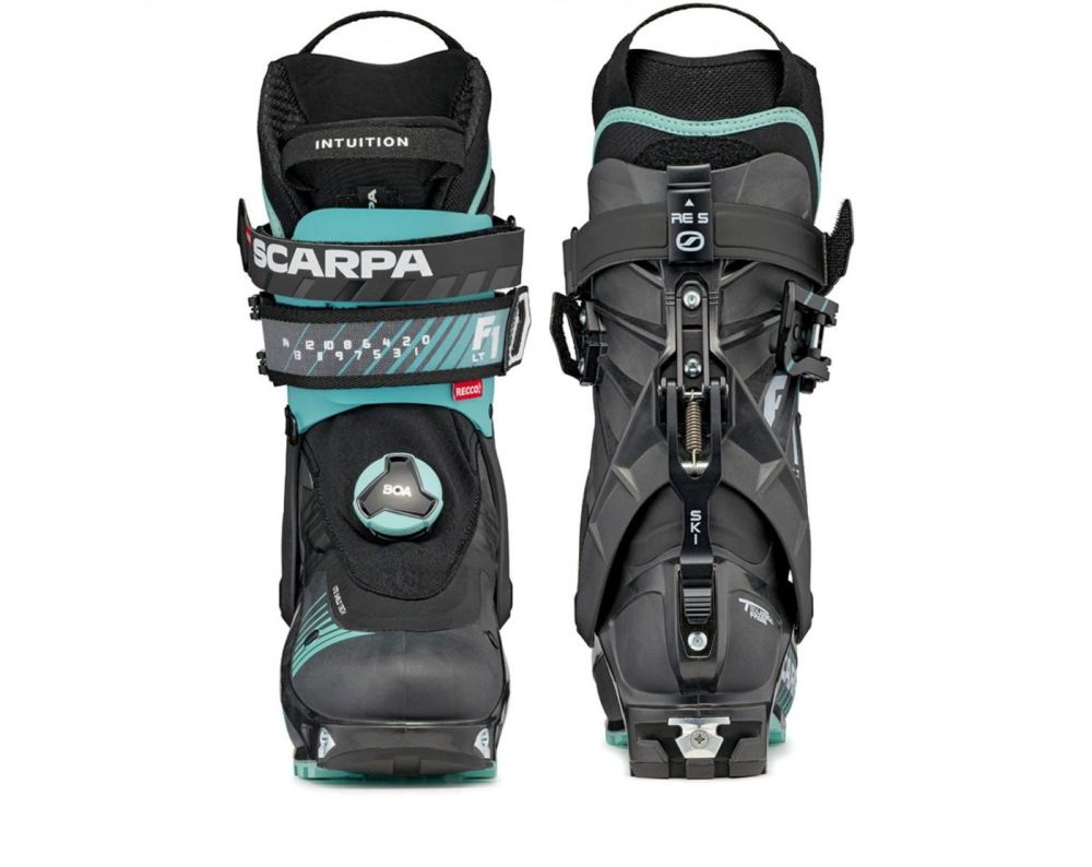 SCARPA STIEFEL DAMEN F1 LT - Carbon/Aqua