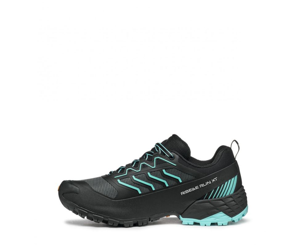 SCARPA RIBELLE RUN XT, Damen, Grau/Aqua Sky