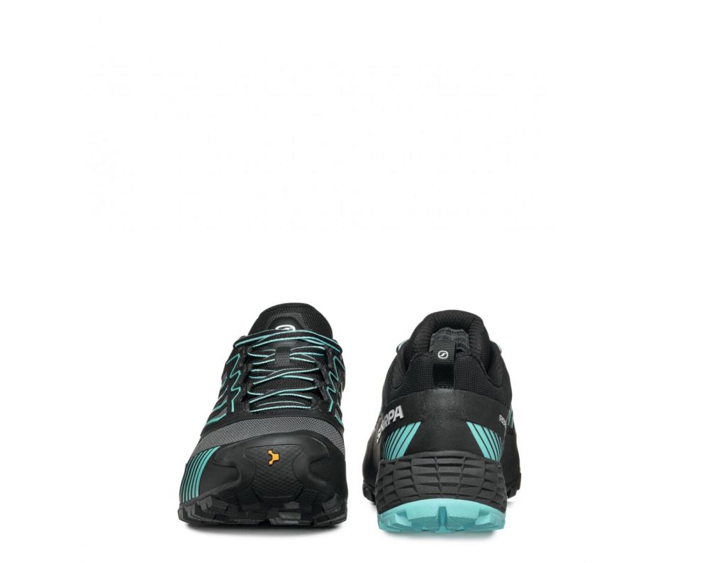 SCARPA RIBELLE RUN XT, Damen, Grau/Aqua Sky