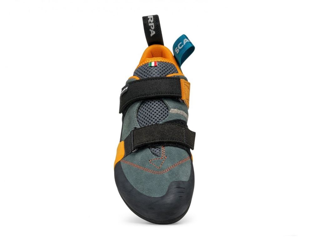 SCARPA Herren-Schuhe Force V – Mangrove/Papaya