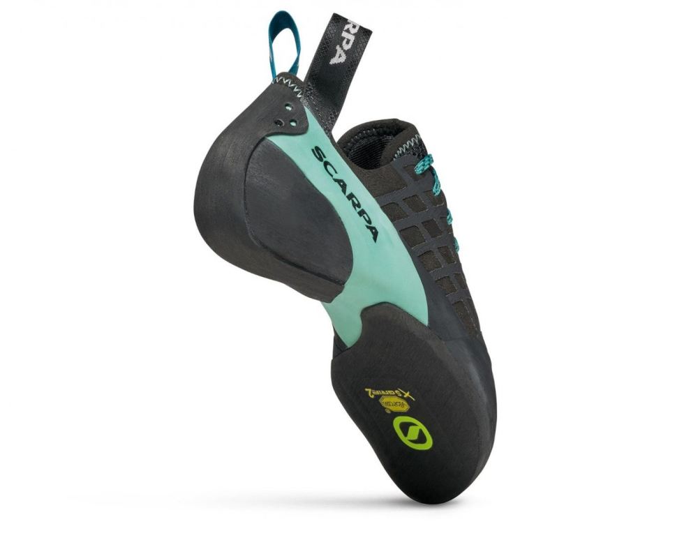 SCARPA INSTINCT, Damen, Schwarz/Aqua