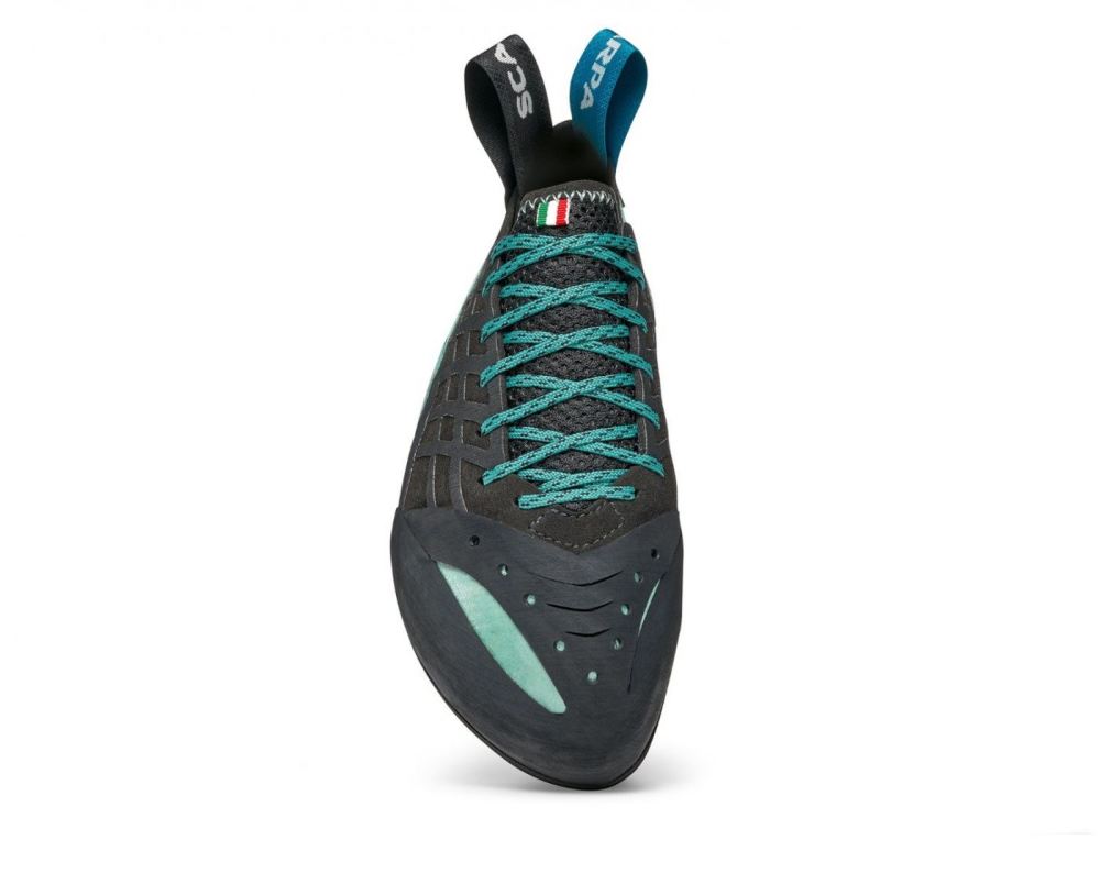 SCARPA INSTINCT, Damen, Schwarz/Aqua