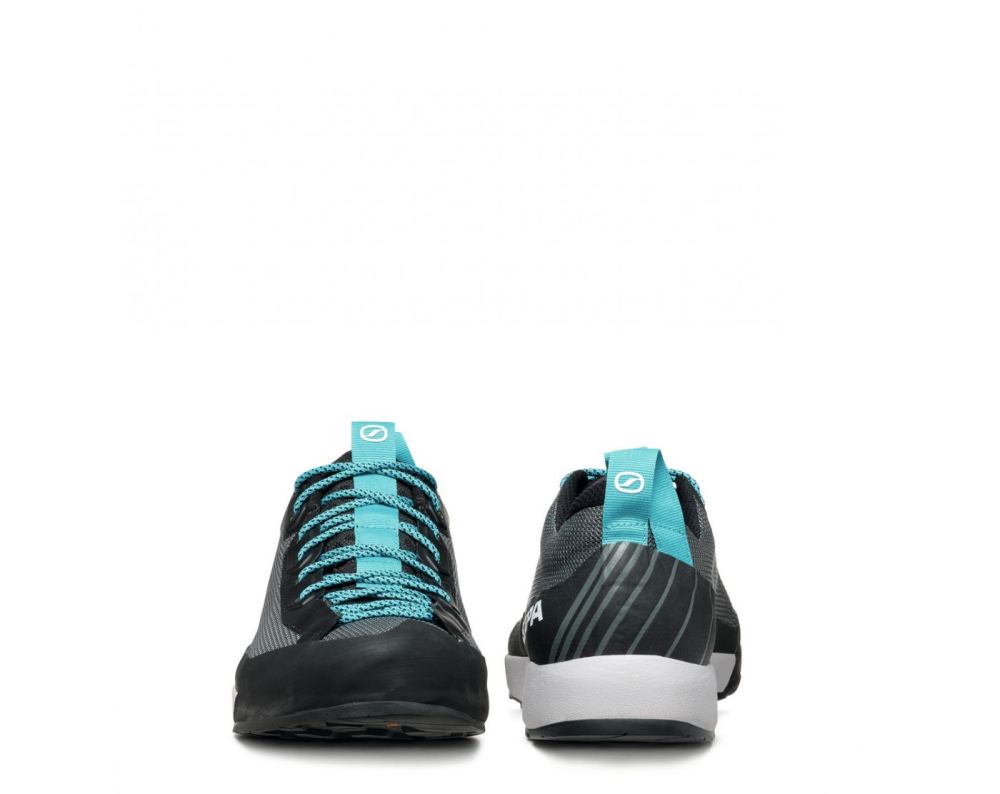 SCARPA Herrenstiefel GECKO LT (NEU) – Anthrazit/Azurblau