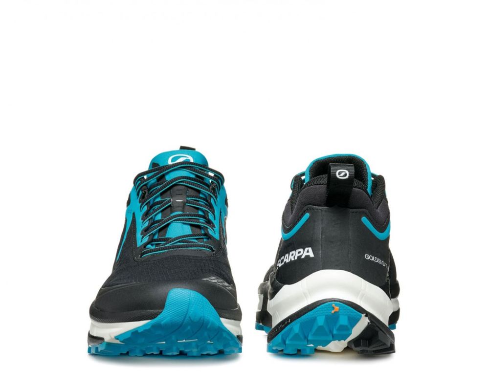 SCARPA Herrenschuhe Golden Gate ATR GTX – Schwarz/Azurblau
