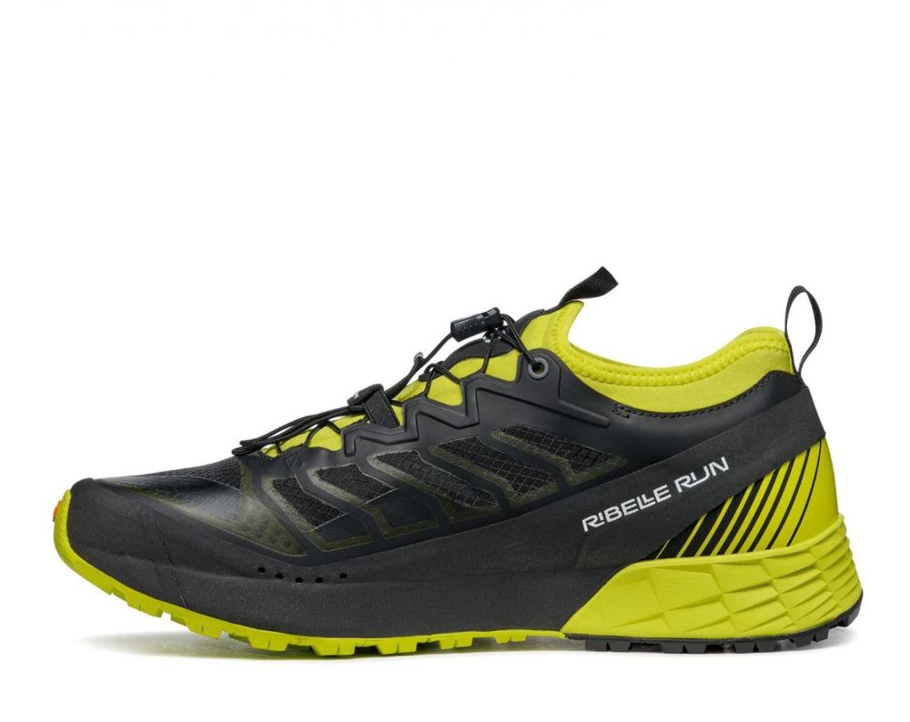 SCARPA RIBELLE RUN, HERREN – Schwarz/Limette
