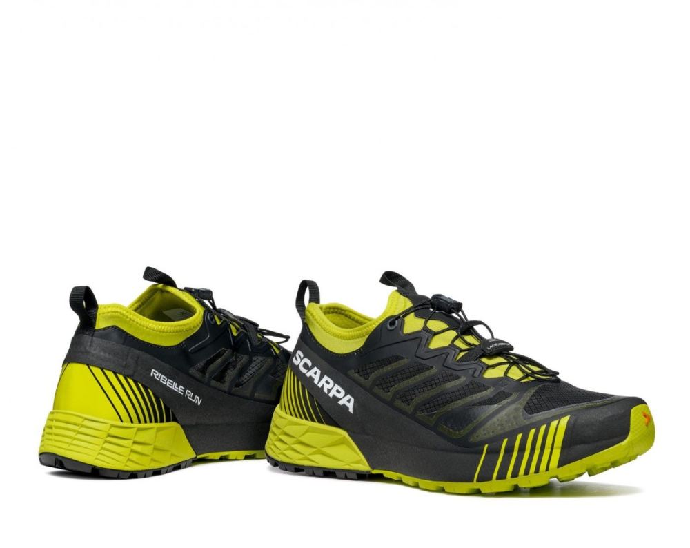 SCARPA RIBELLE RUN, HERREN – Schwarz/Limette