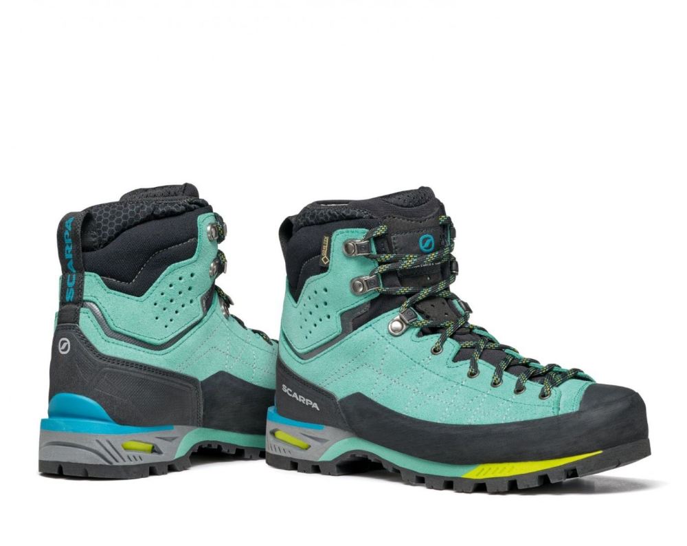 SCARPA Zodiac Tech GTX Damen – Grün/Blau