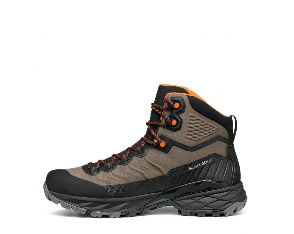 SCARPA STIEFEL RUSH TRK LT GTX FÜR HERREN – Schlamm/Gebranntes Orange