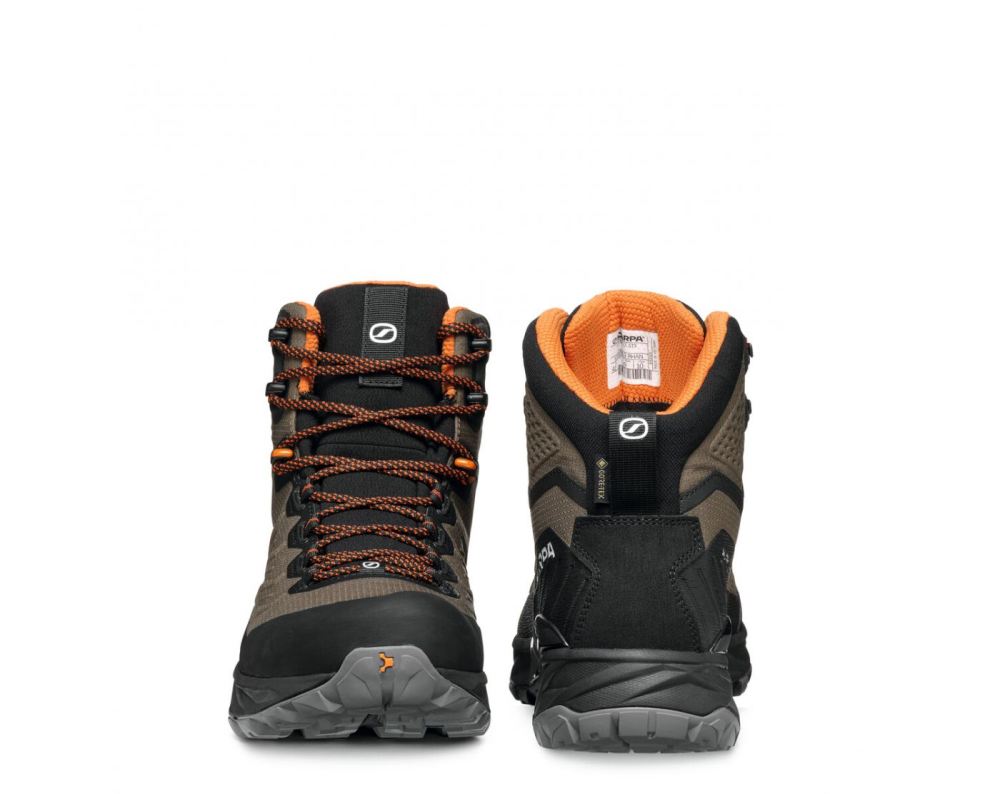 SCARPA STIEFEL RUSH TRK LT GTX FÜR HERREN – Schlamm/Gebranntes Orange