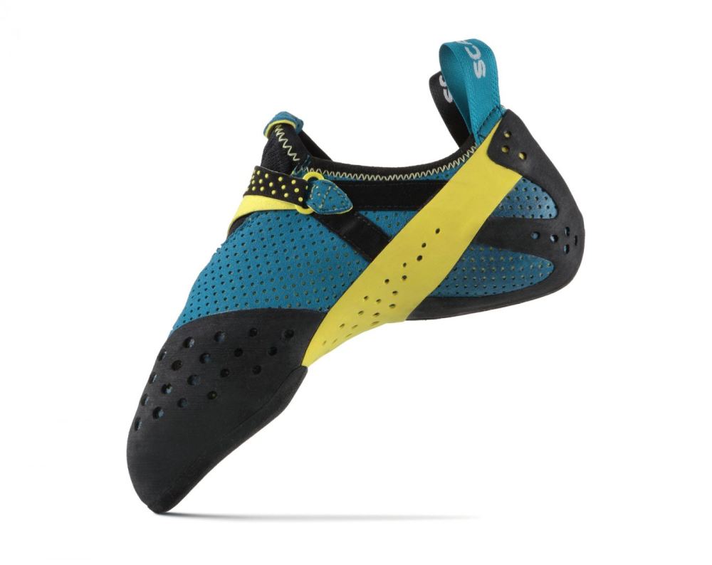 SCARPA Herrenschuhe FURIA AIR – Baltic Blau/Gelb