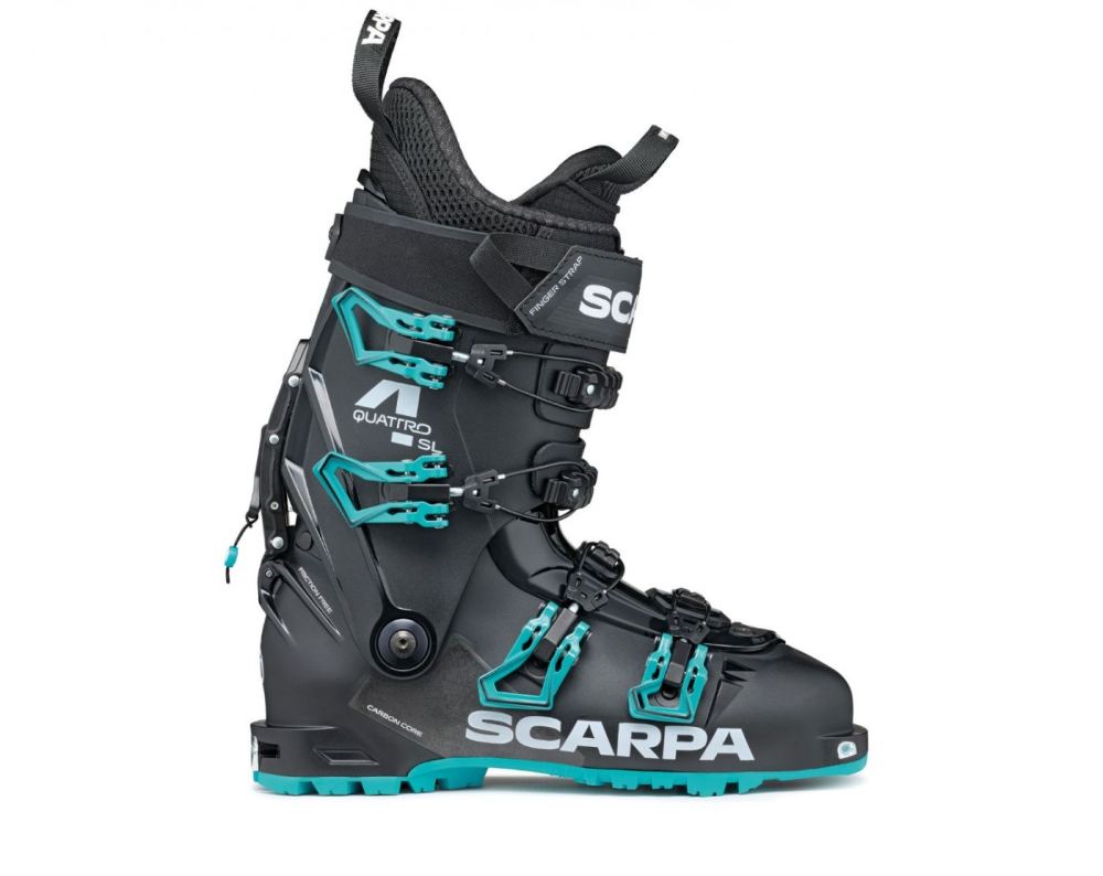 Scarpa Damenschuhe 4-Quattro SL, Schwarz/Lagune