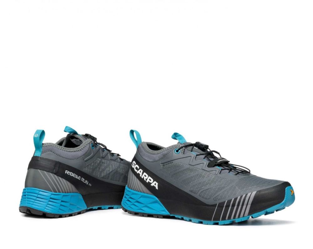 SCARPA RIBELLE RUN GTX HERREN - Anthrazit/Seeblau