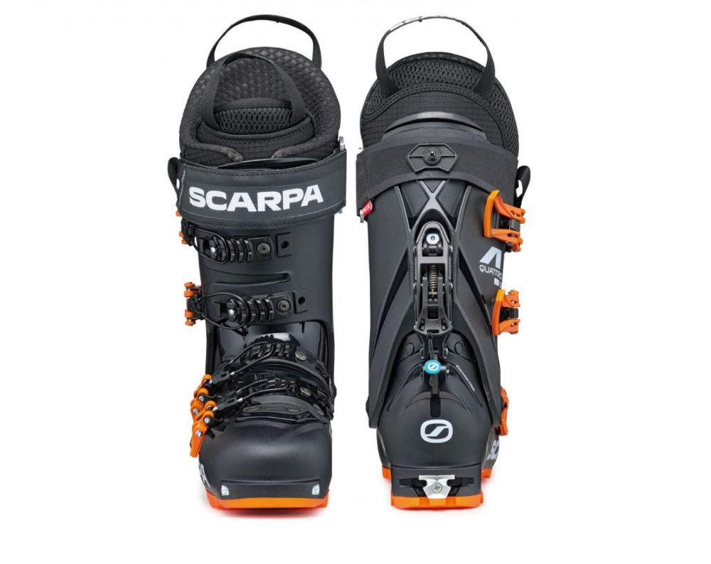 SCARPA Herrenschuhe 4-QUATTRO SL – Schwarz/Orange