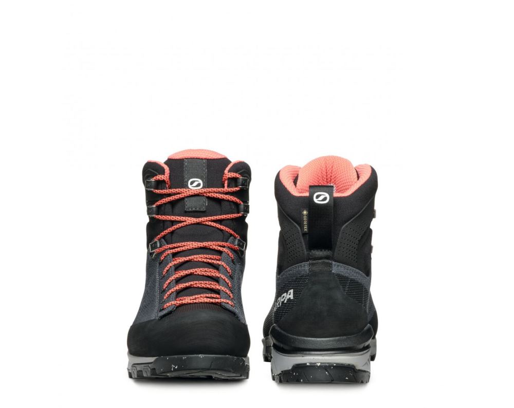 SCARPA MESCALITO TRK PLANET GTX DAMEN - Grau/Koralle